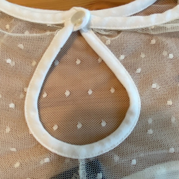 Miss Fancy Rockabilly Top in Ivory - Picture 5 of 8